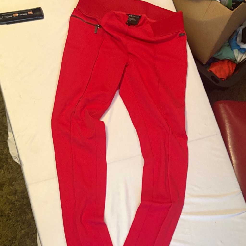 Armani Exchange Red Women’s Leggings. New Lulu Cute